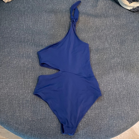 H&M Other - One Shoulder-Swimming Suit-Blue- H&M